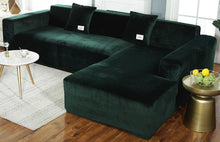 Velvet Sofa Cover - One Seater