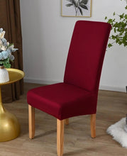 Set of 6 - Longer Length Chair Covers - Plain
