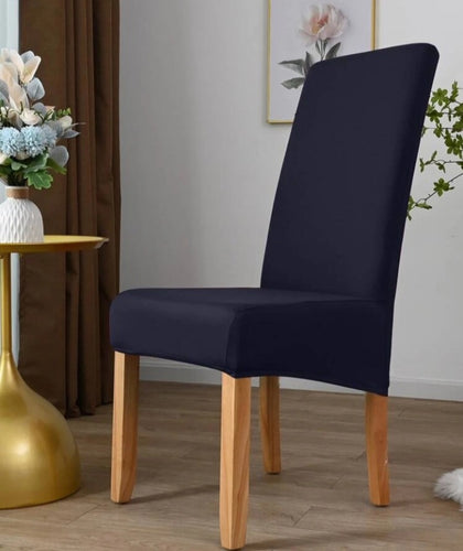 Set of 4 - Longer Length Chair Covers - Plain