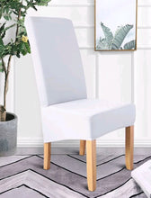 Set of 8 - Longer Length Chair Covers - Plain
