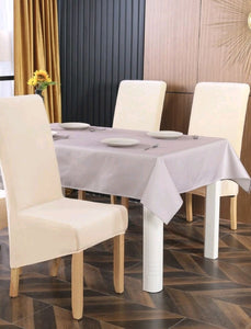 Set of 8 - Longer Length Chair Covers - Plain